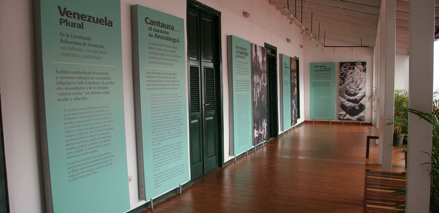 Interior de la Casa de la Diversidad de Anzoátegui.