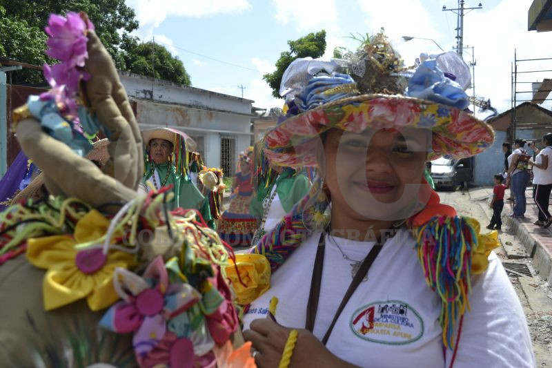 Comparsa de La Burriquita. San Fernando de Apure. Municipio San Fernando. Foto Angela Collins. 2013